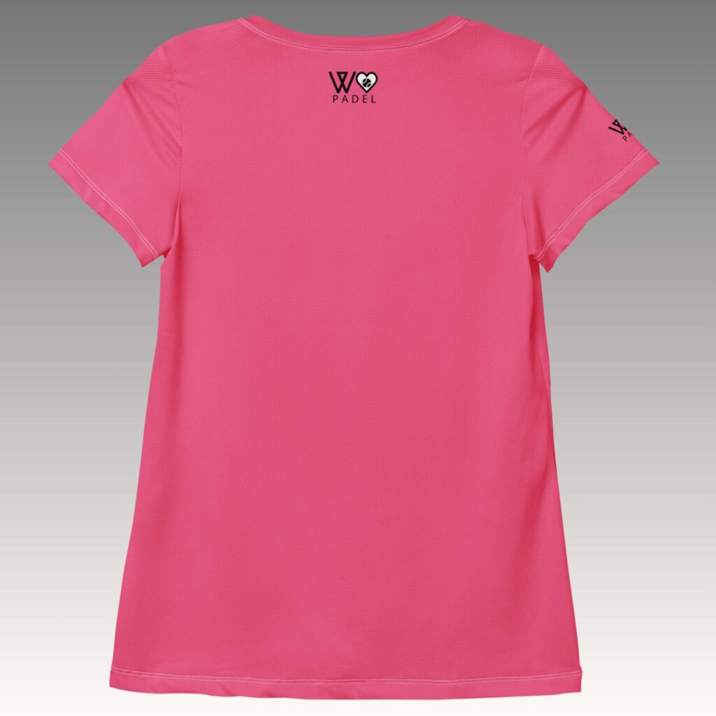 CAMISETA PÁDEL FUCSIA - Imagen 2