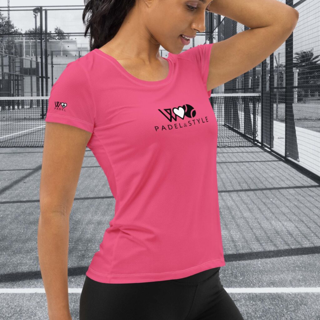 CAMISETA PÁDEL FUCSIA - Imagen 3