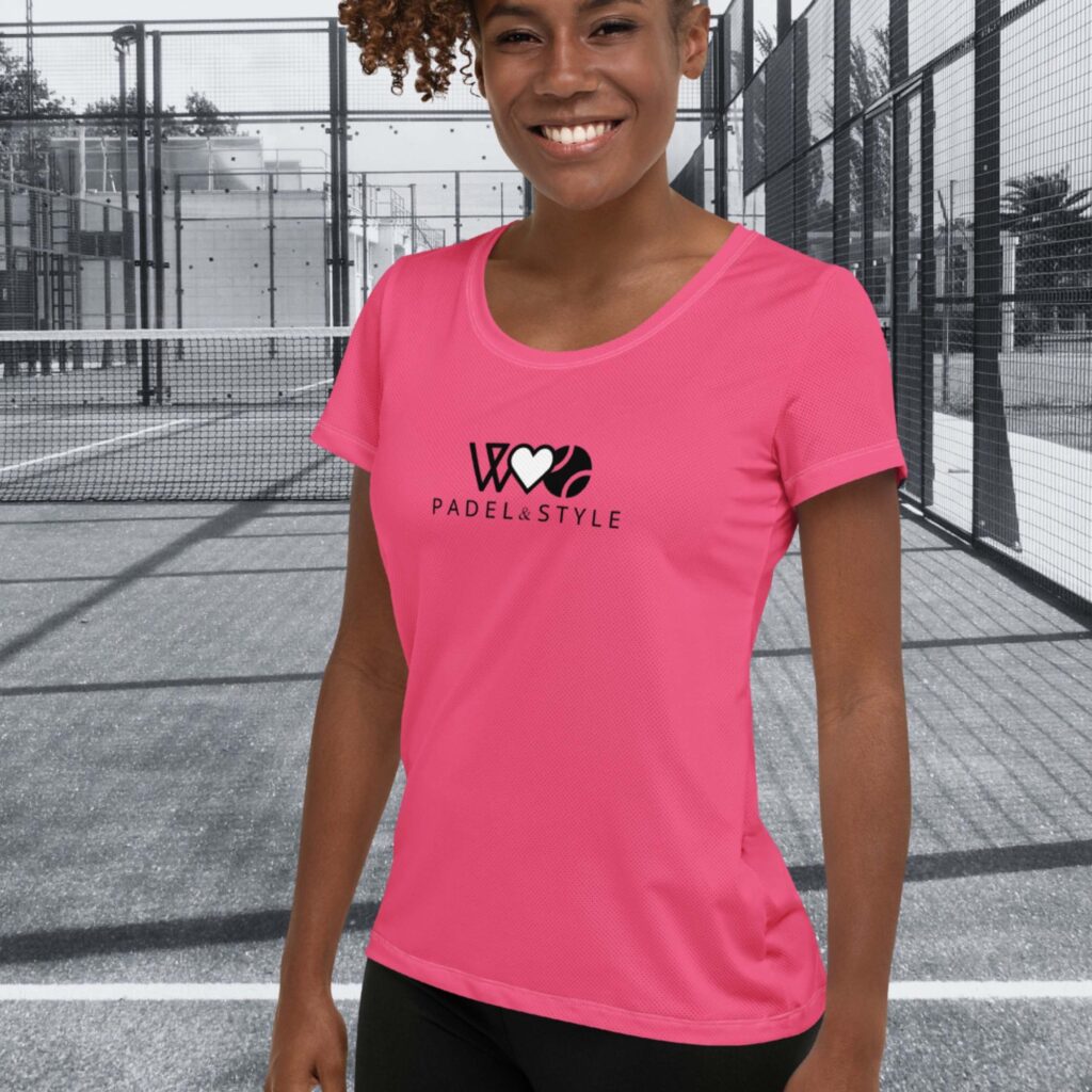 CAMISETA PÁDEL FUCSIA - Imagen 4