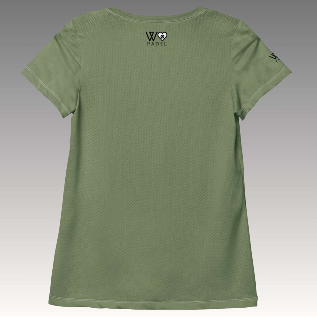 CAMISETA PÁDEL KHAKI - Imagen 2