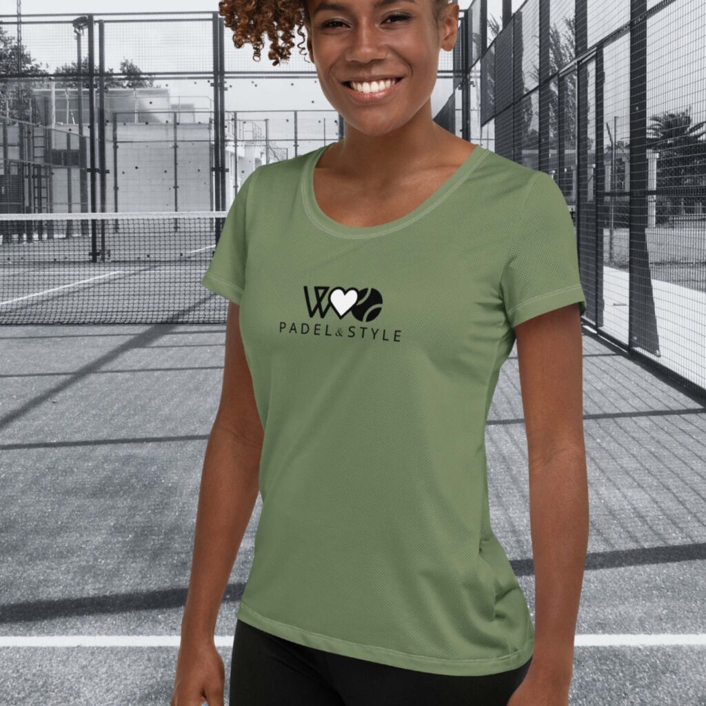 CAMISETA PÁDEL KHAKI - Imagen 4