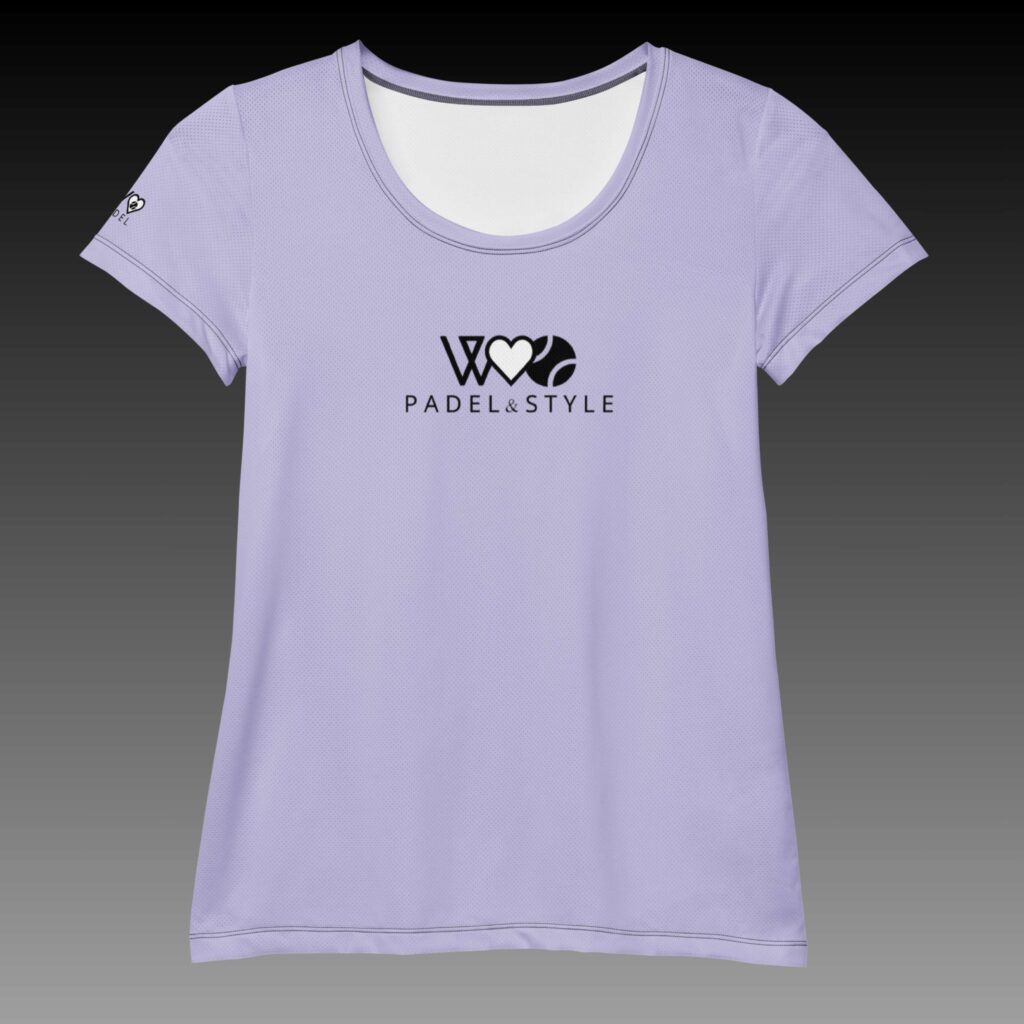CAMISETA PÁDEL LILA
