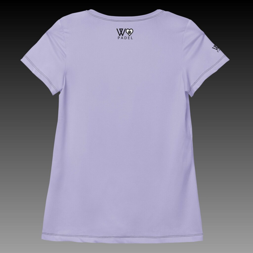 CAMISETA PÁDEL LILA - Imagen 2