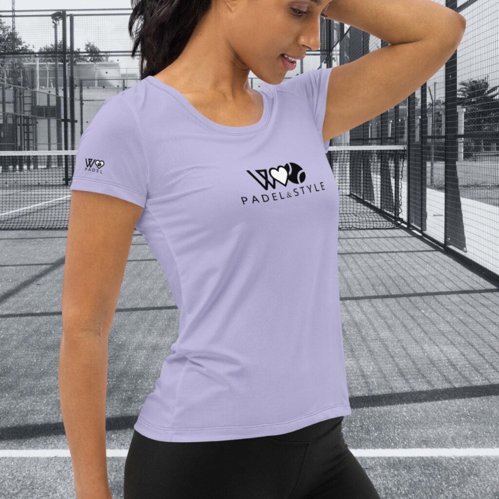 CAMISETA PÁDEL LILA - Imagen 3