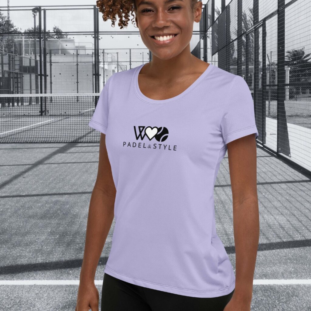 CAMISETA PÁDEL LILA - Imagen 4