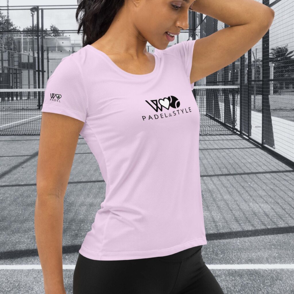 CAMISETA PÁDEL MALVA - Imagen 3