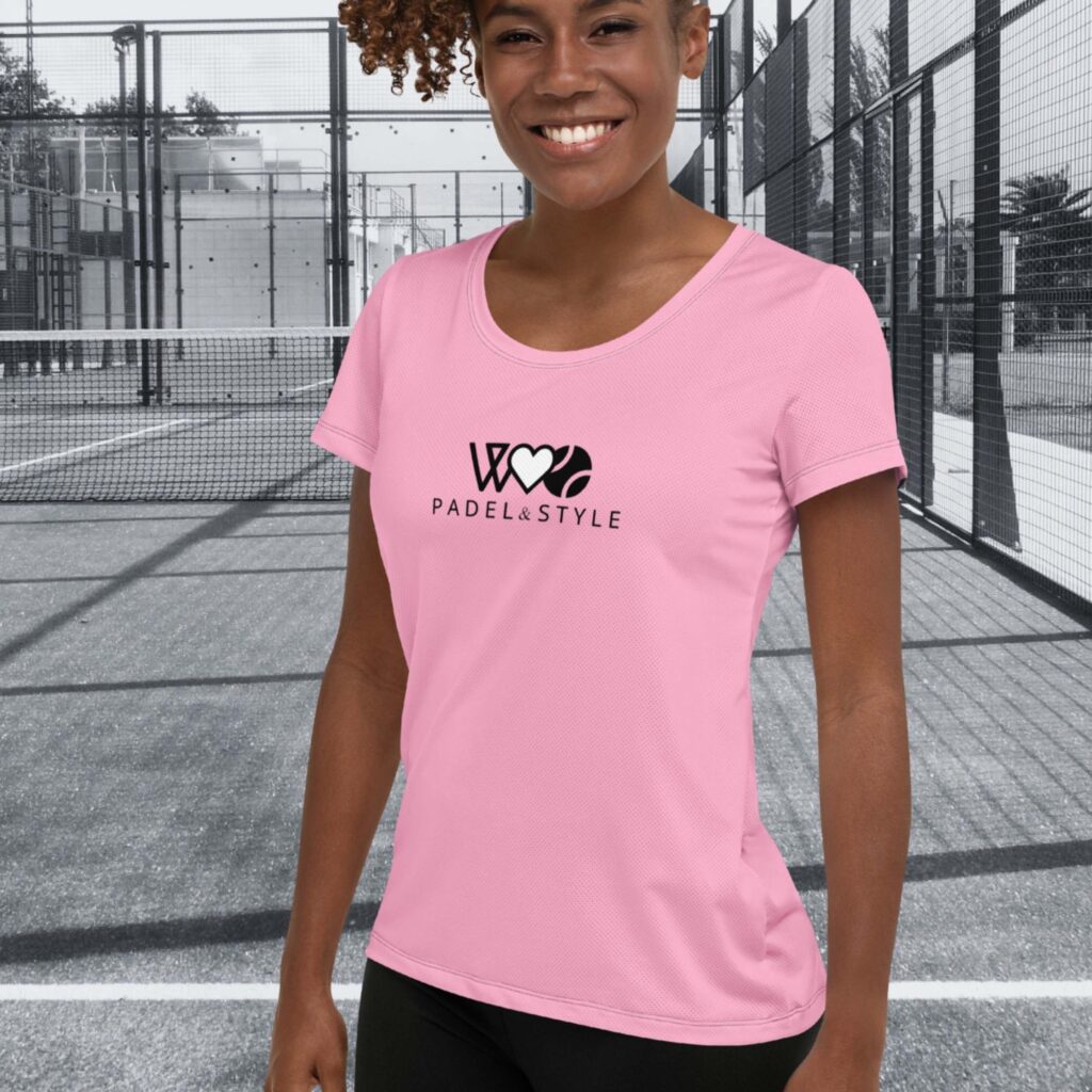 CAMISETA PÁDEL ROSA - Imagen 4