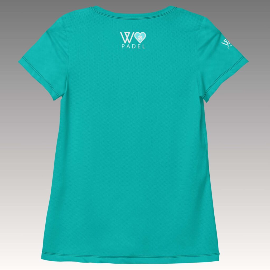 CAMISETA WLOVE TURQUESA - Imagen 2
