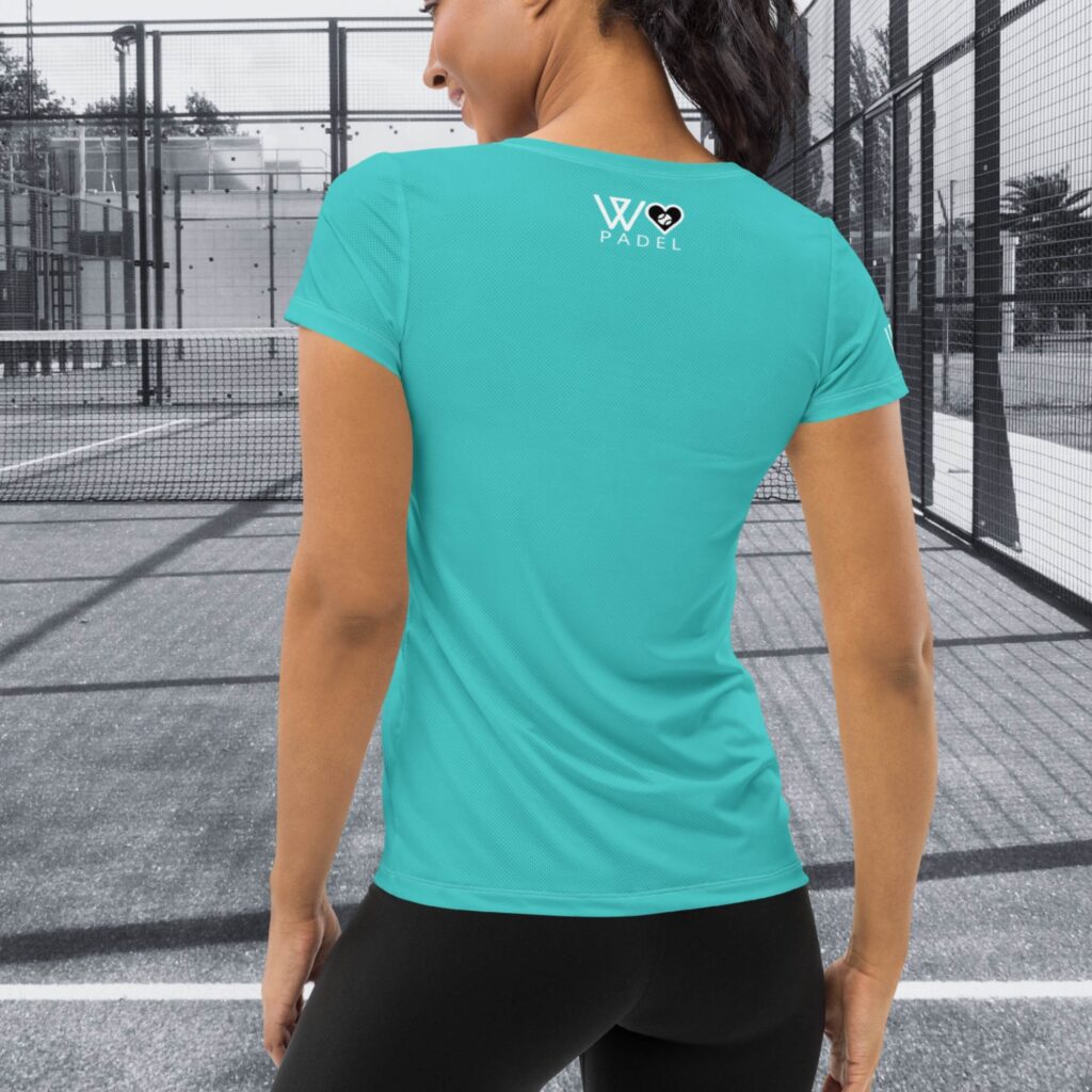 CAMISETA PÁDEL TURQUESA - Imagen 5