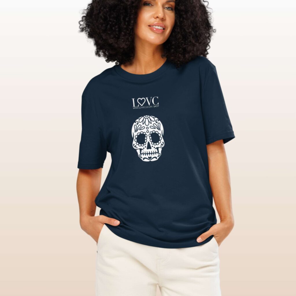 CAMISETA ORGÁNICA SKULL - Imagen 3