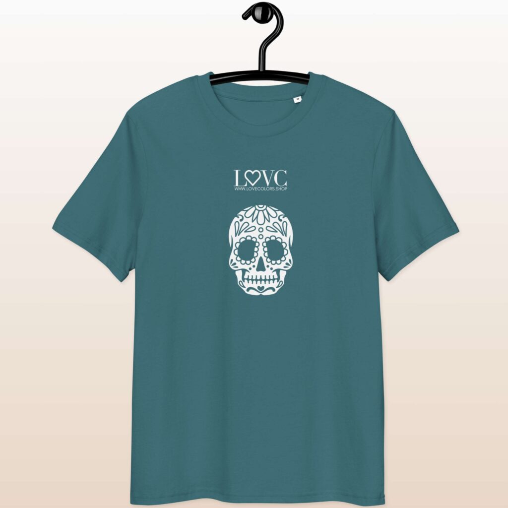 CAMISETA ORGÁNICA SKULL - Imagen 4