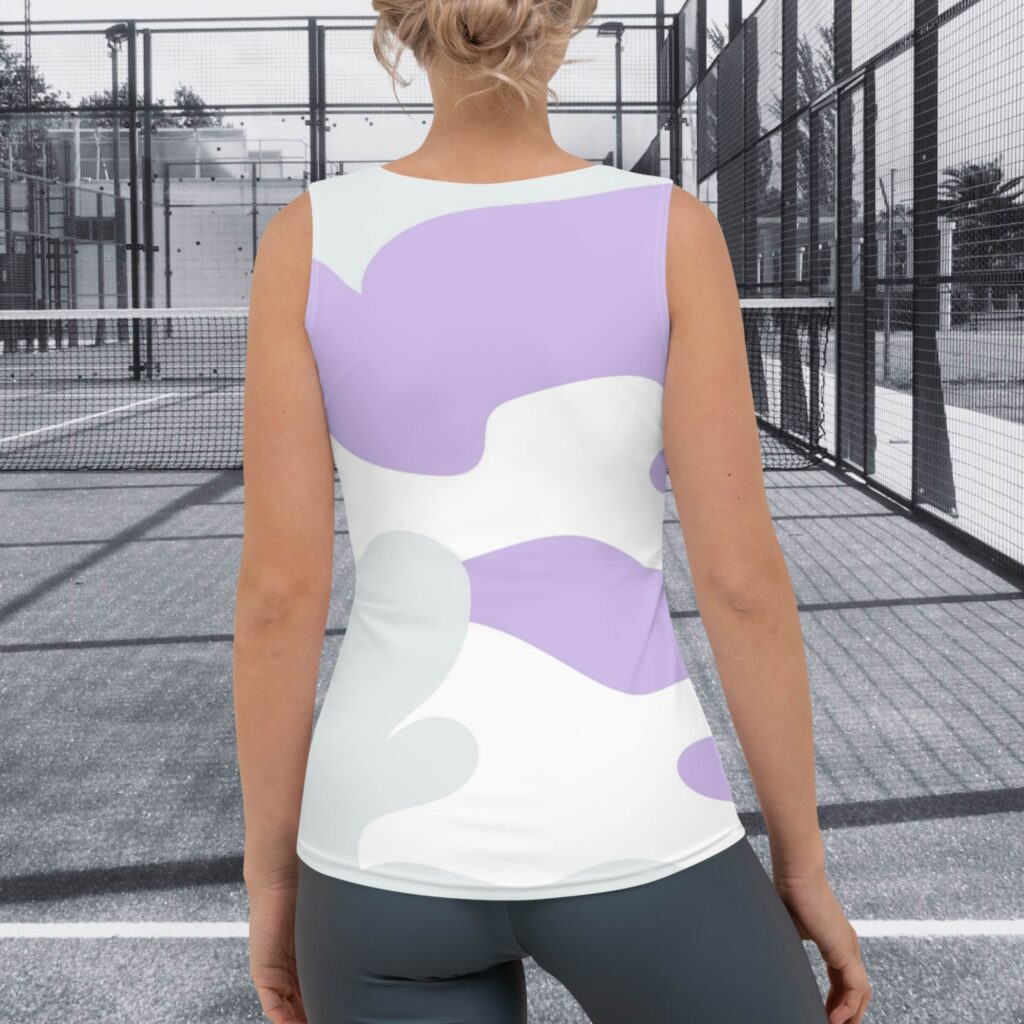 CAMISETA S/MANGAS LILA - Imagen 5