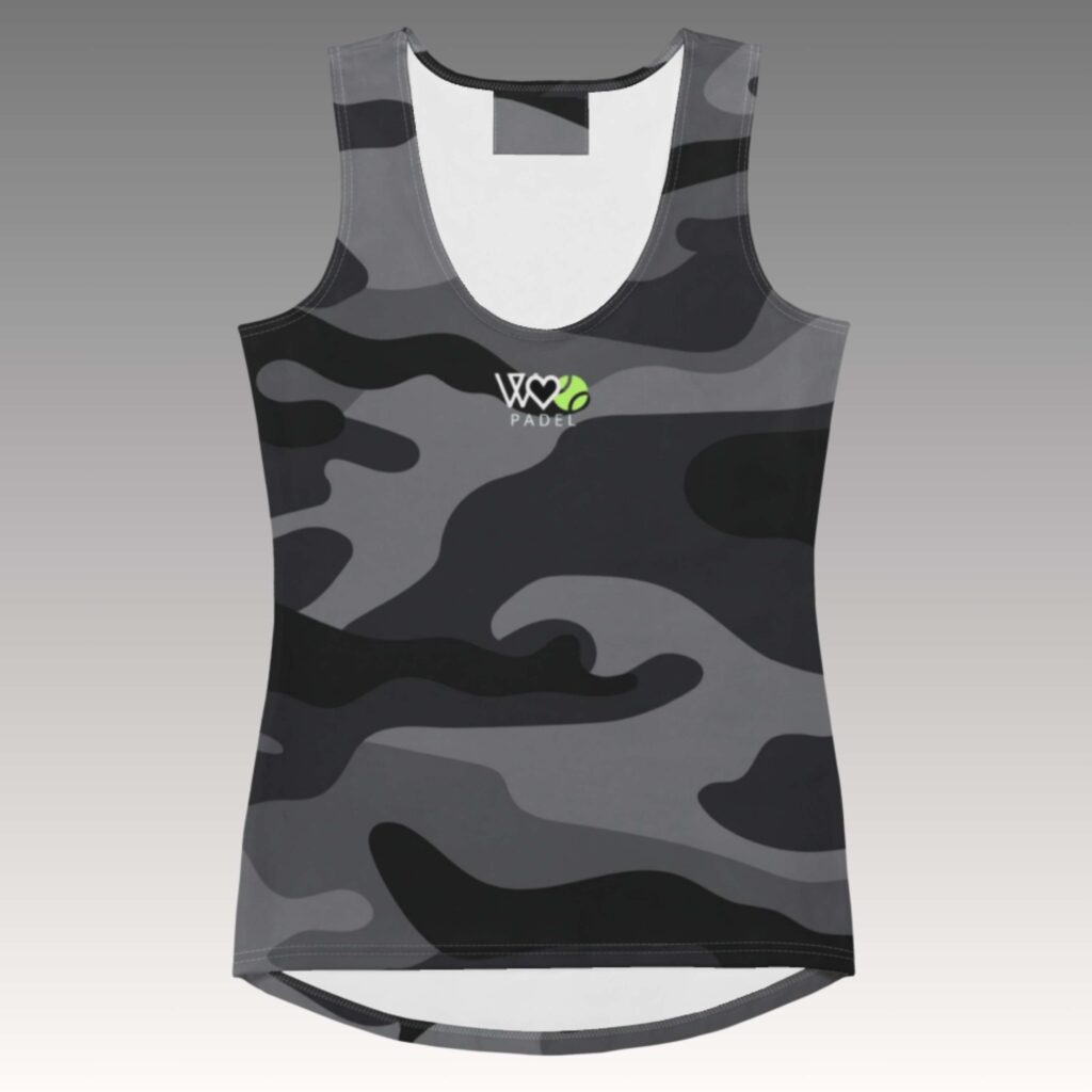 CAMISETA S/MANGAS NEGRA