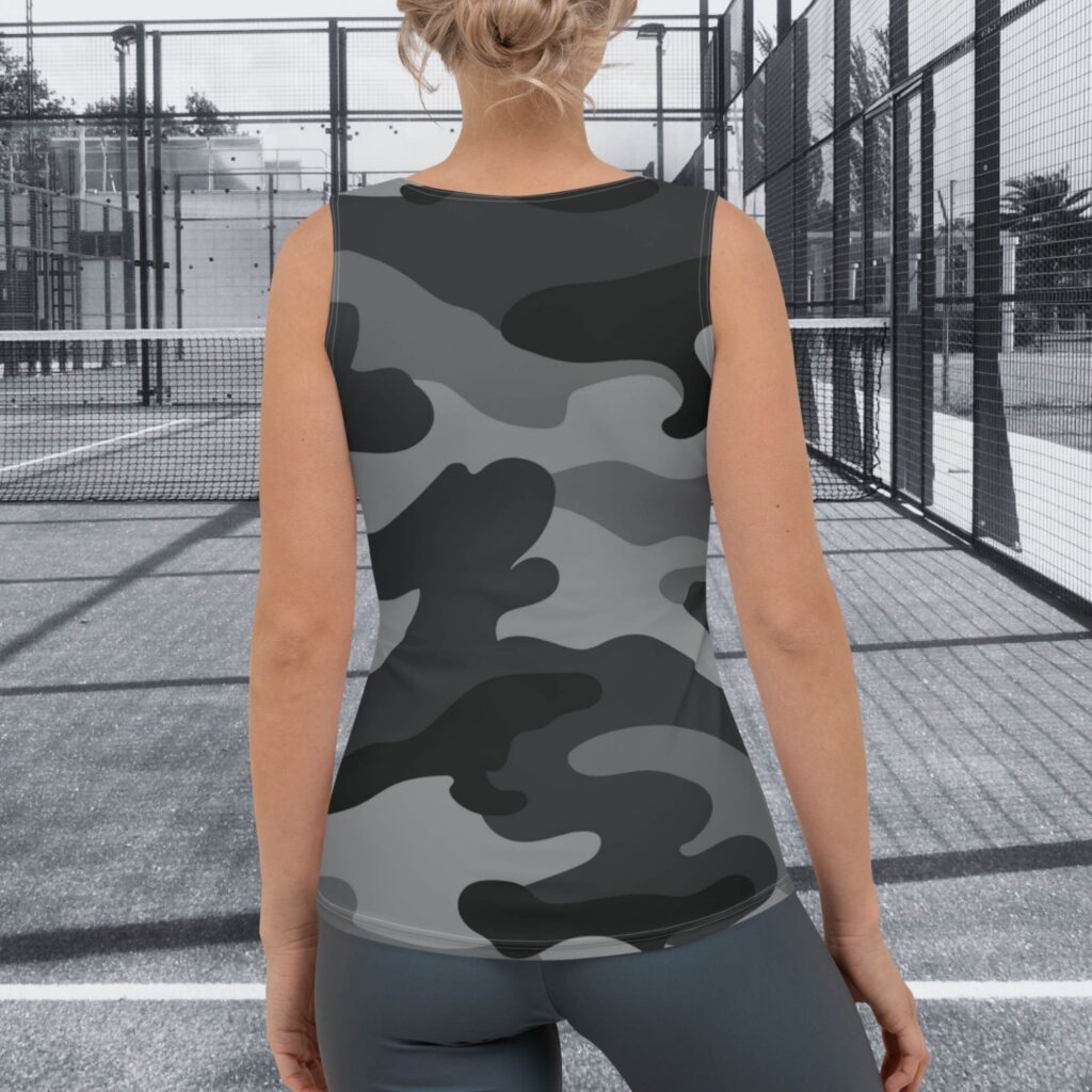 CAMISETA S/MANGAS NEGRA - Imagen 5