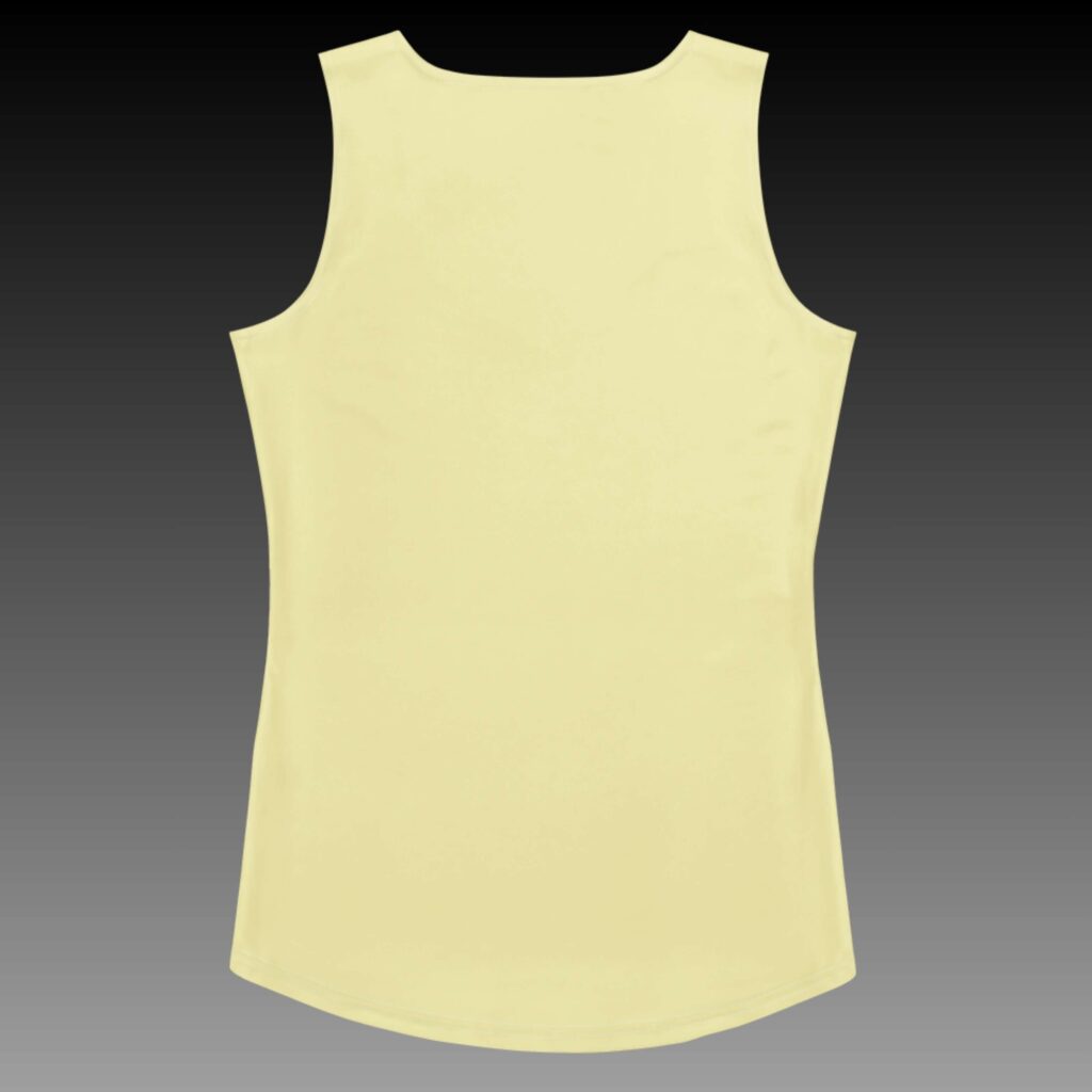 CAMISETA S/MANGAS AMARILLA - Imagen 2