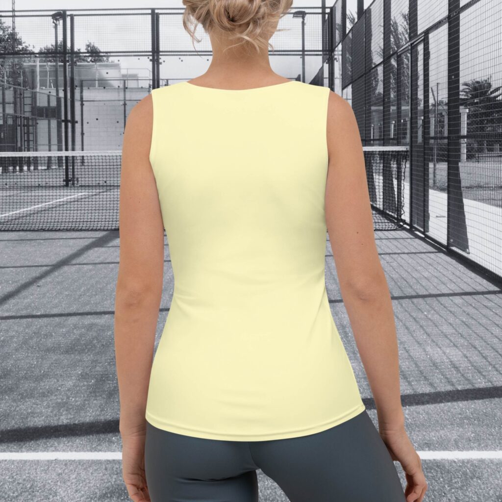 CAMISETA S/MANGAS AMARILLA - Imagen 5