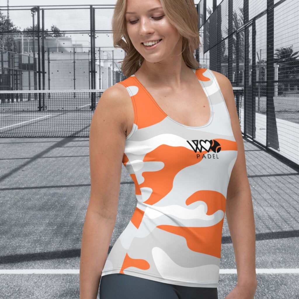 CAMISETA S/MANGAS NARANJA - Imagen 3