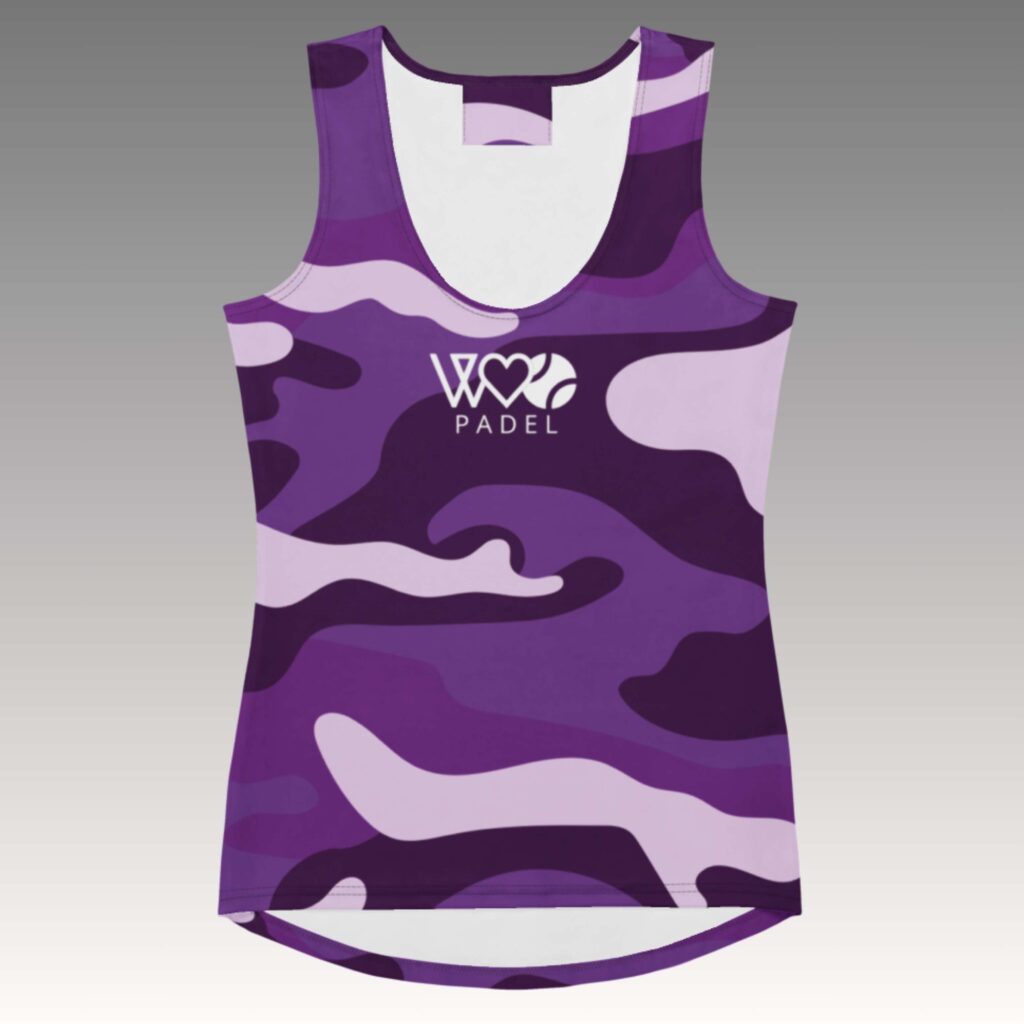 CAMISETA S/MANGAS VIOLETA