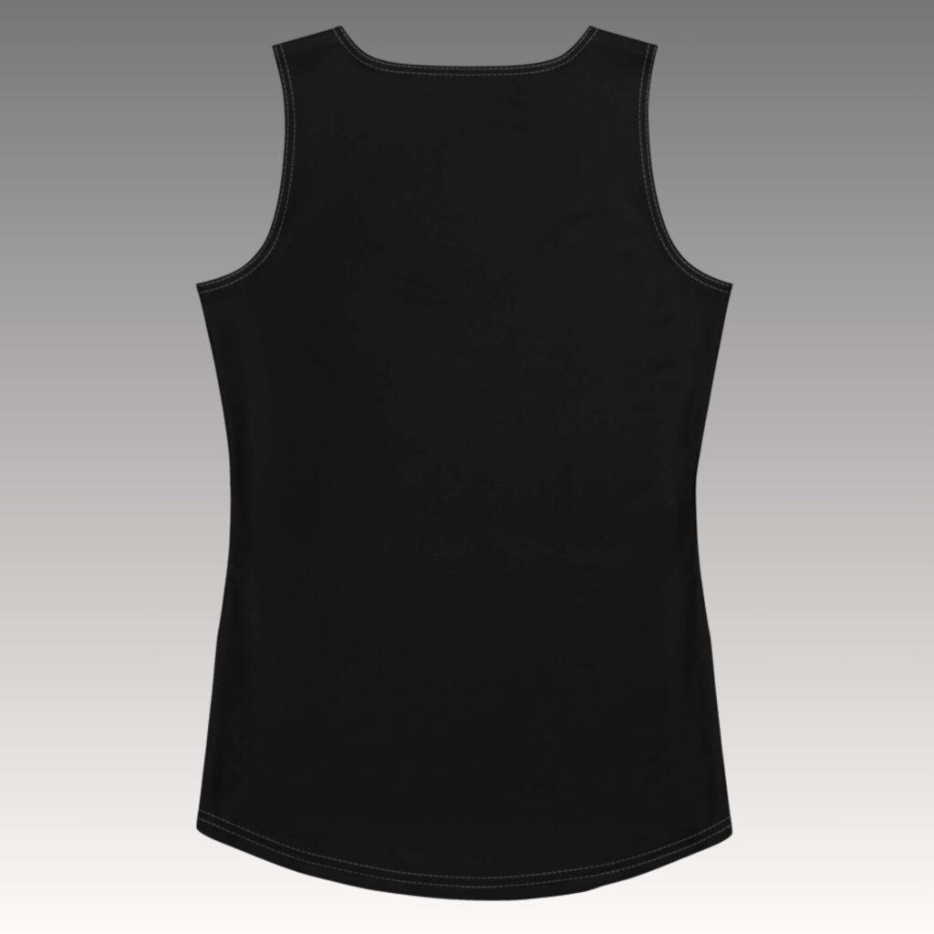 CAMISETA S/MANGAS NEGRA - Imagen 2