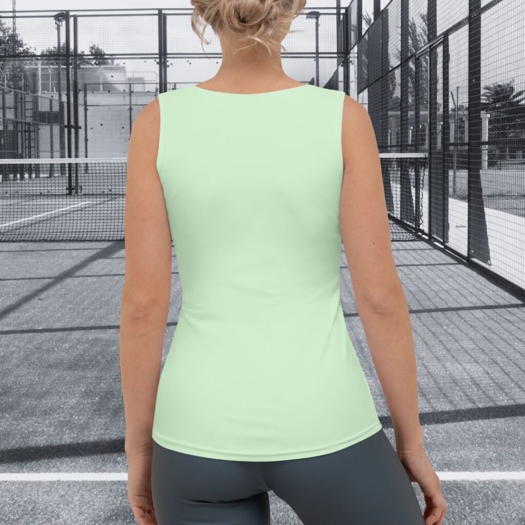 CAMISETA SIN MANGAS VERDE LIMA - Imagen 5