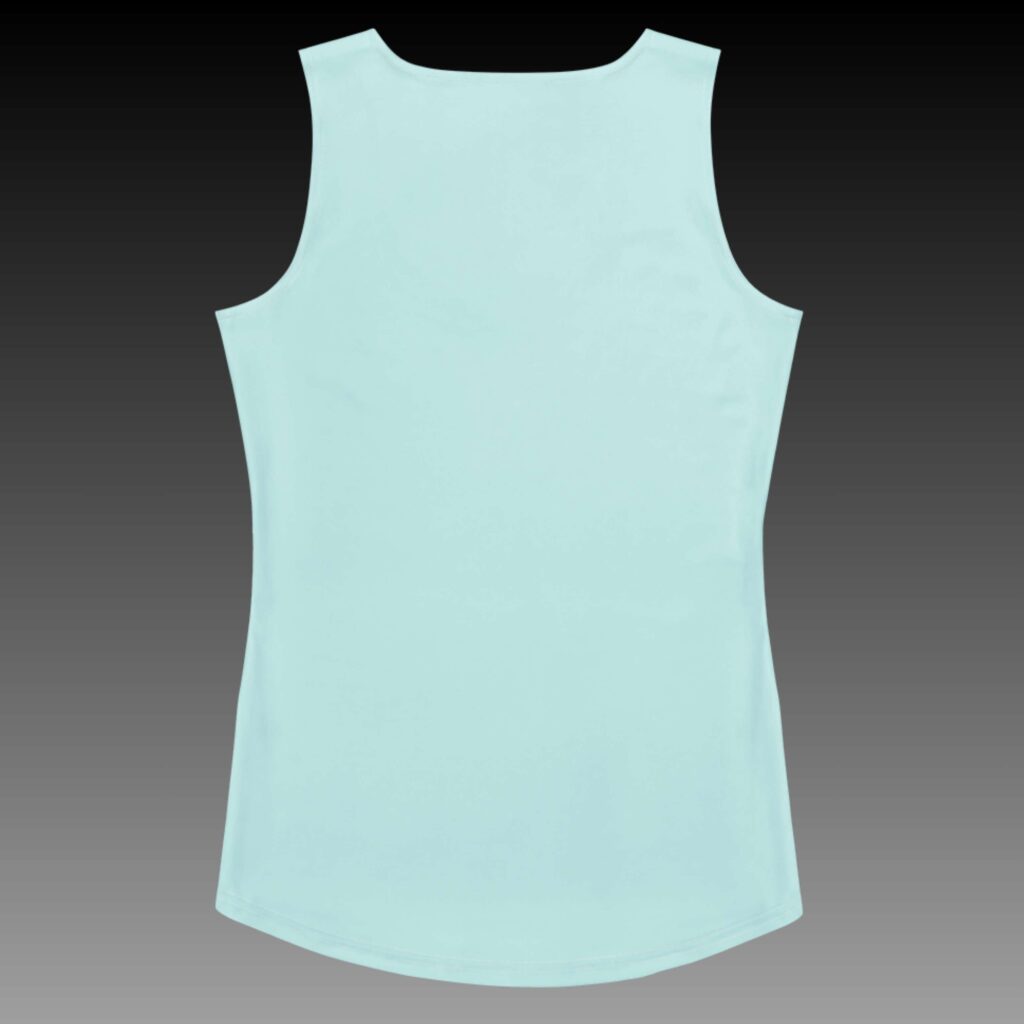 CAMISETA S/MANGAS AGUAMARINA - Imagen 2