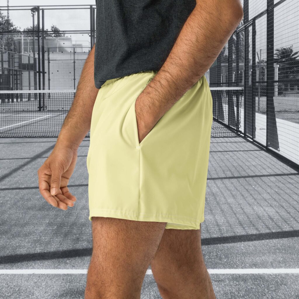 SHORT DEPORTIVO AMARILLO - Imagen 3