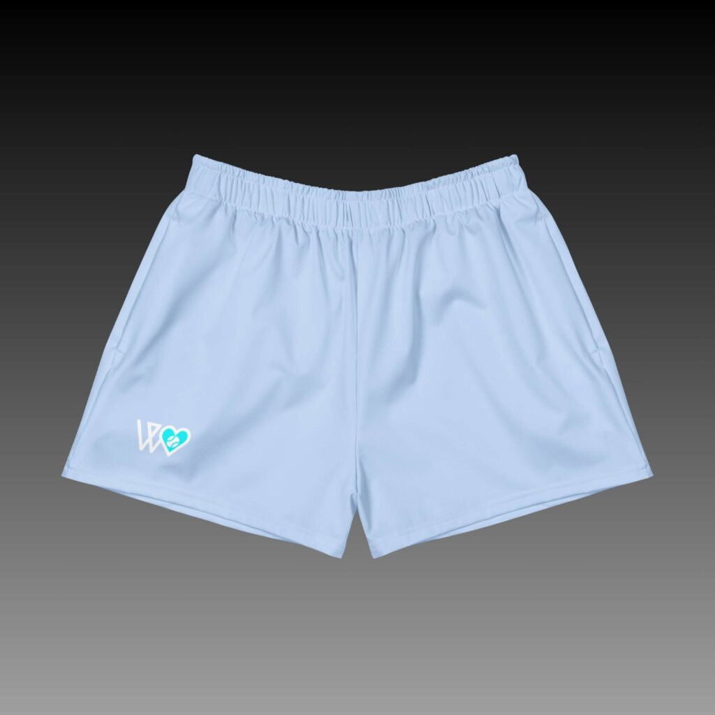SHORT DEPORTIVO CELESTE