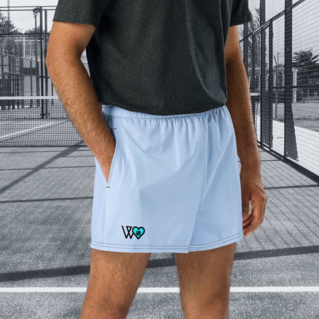 SHORT DEPORTIVO CELESTE - Imagen 2