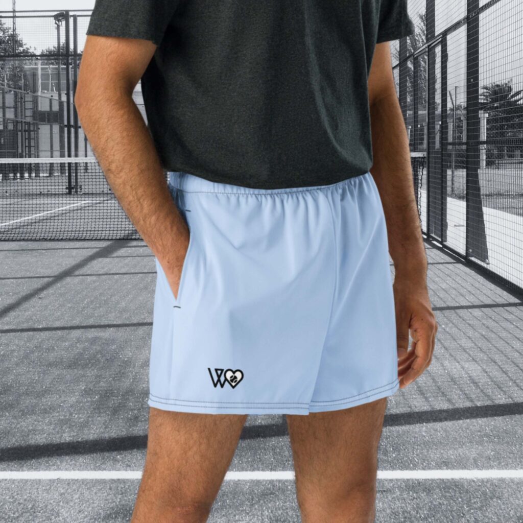 SHORT DEPORTIVO CELESTE - Imagen 2
