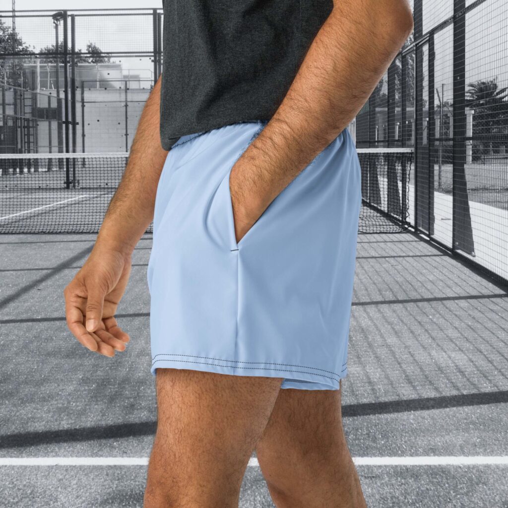 SHORT DEPORTIVO CELESTE - Imagen 3