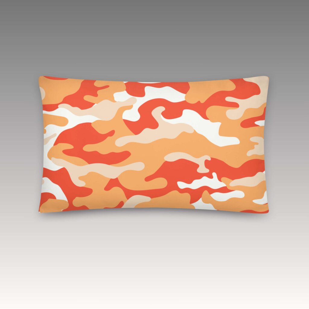COJÍN ESTAMPADO NARANJA - Imagen 6