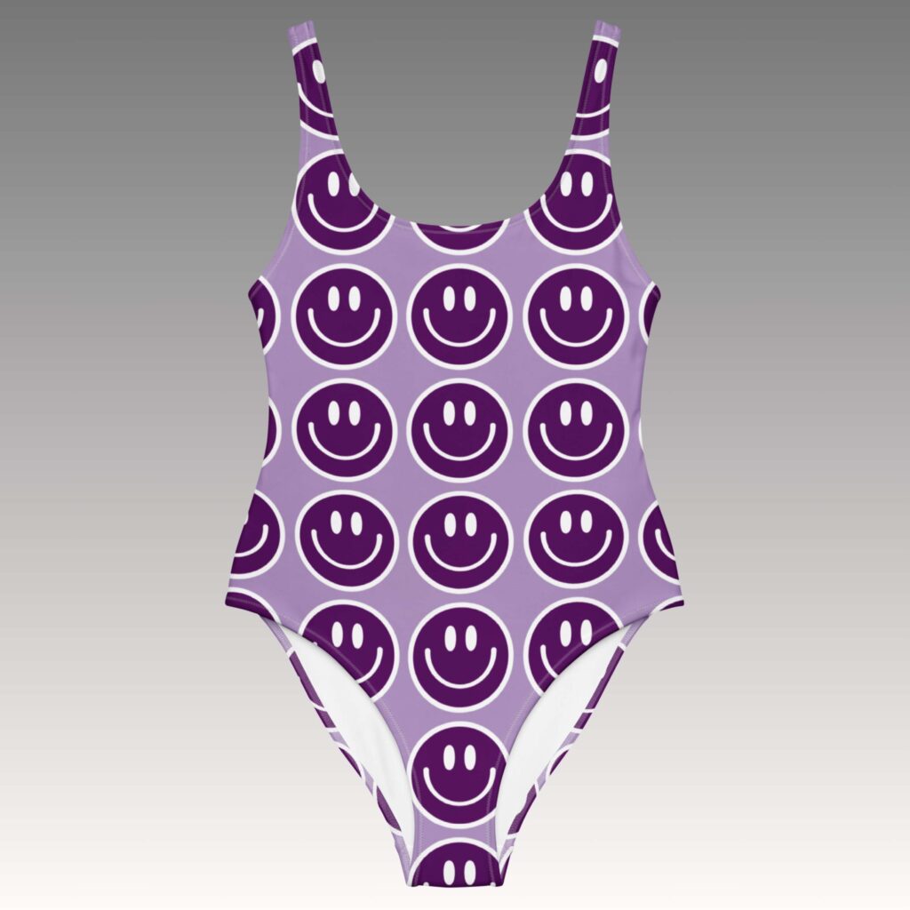 BAÑADOR HAPPY FACES MORADO - Imagen 2
