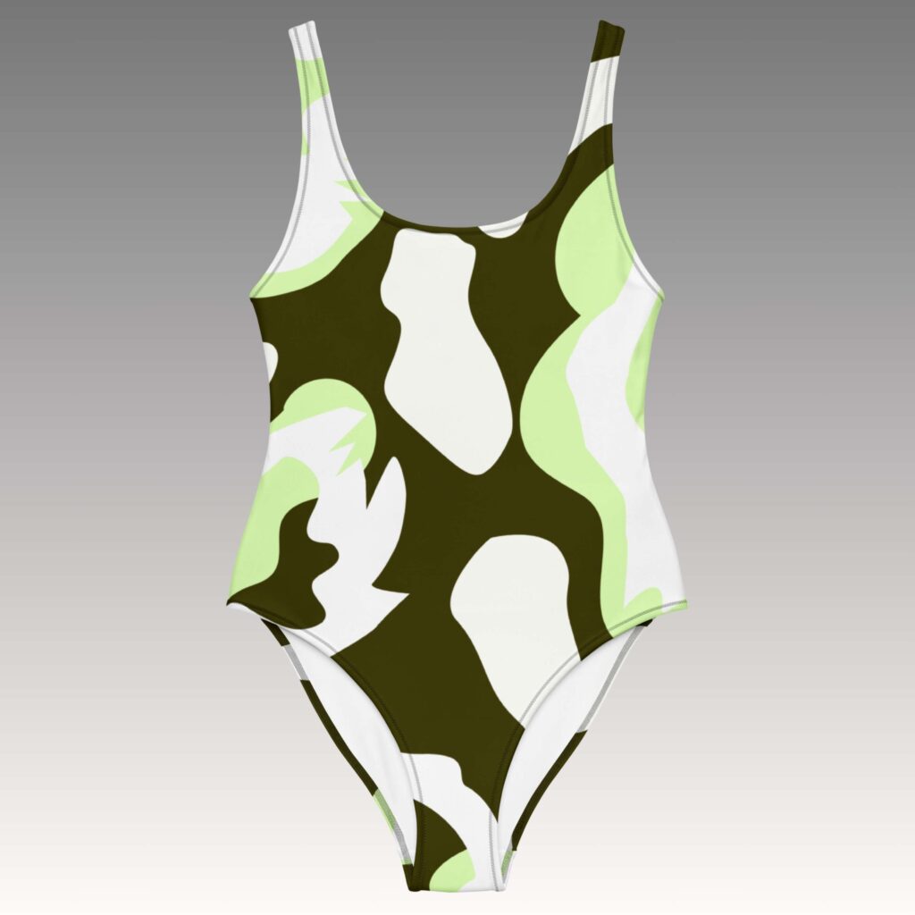BAÑADOR ESTAMPADO KHAKI - Imagen 2