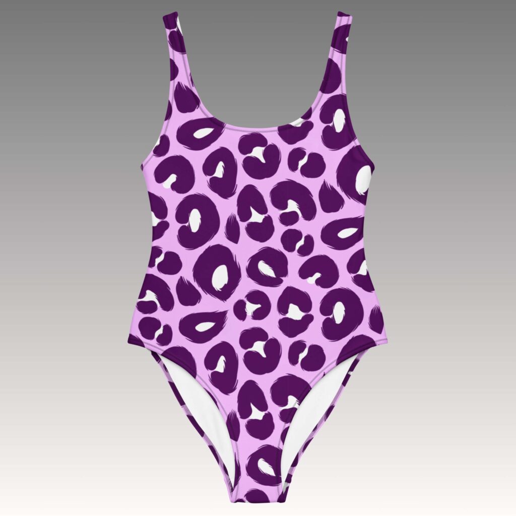 BAÑADOR HUELLAS VIOLETA - Imagen 2