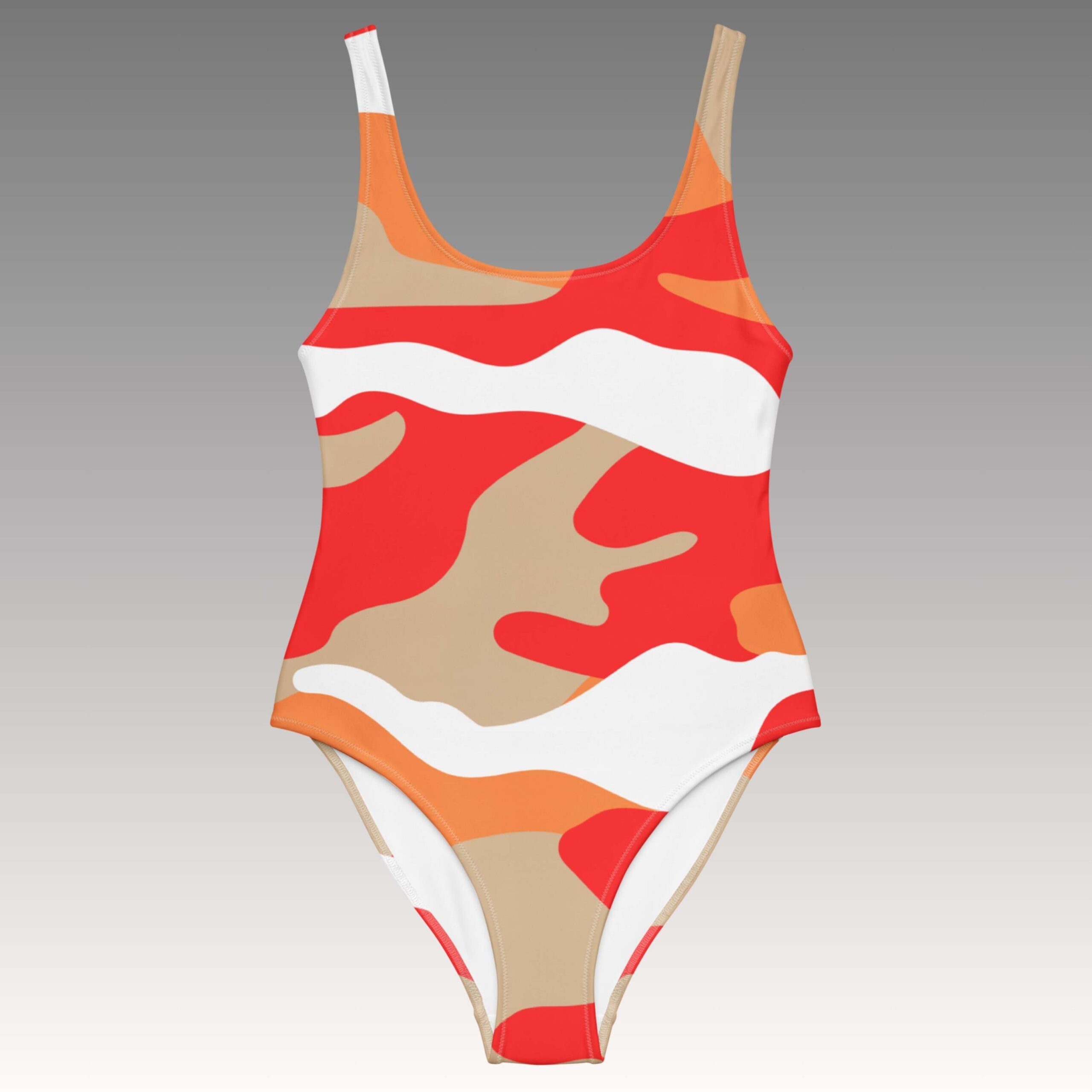 BAÑADOR ROJO/BEIGE - Imagen 2