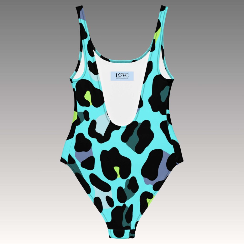 BAÑADOR ANIMALPRINT TURQUESA - Imagen 3
