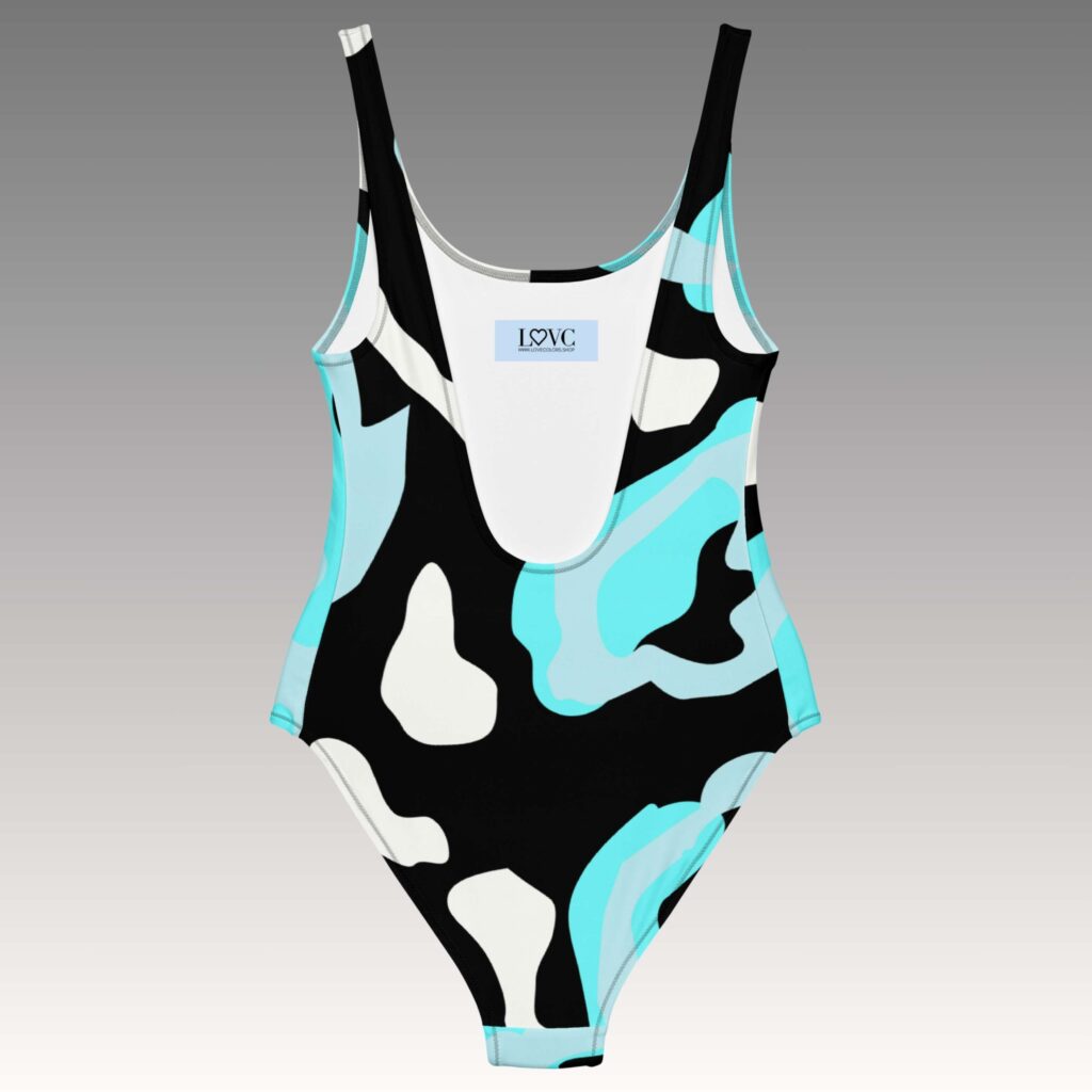 BAÑADOR ESTAMPADO TURQUESA - Imagen 3