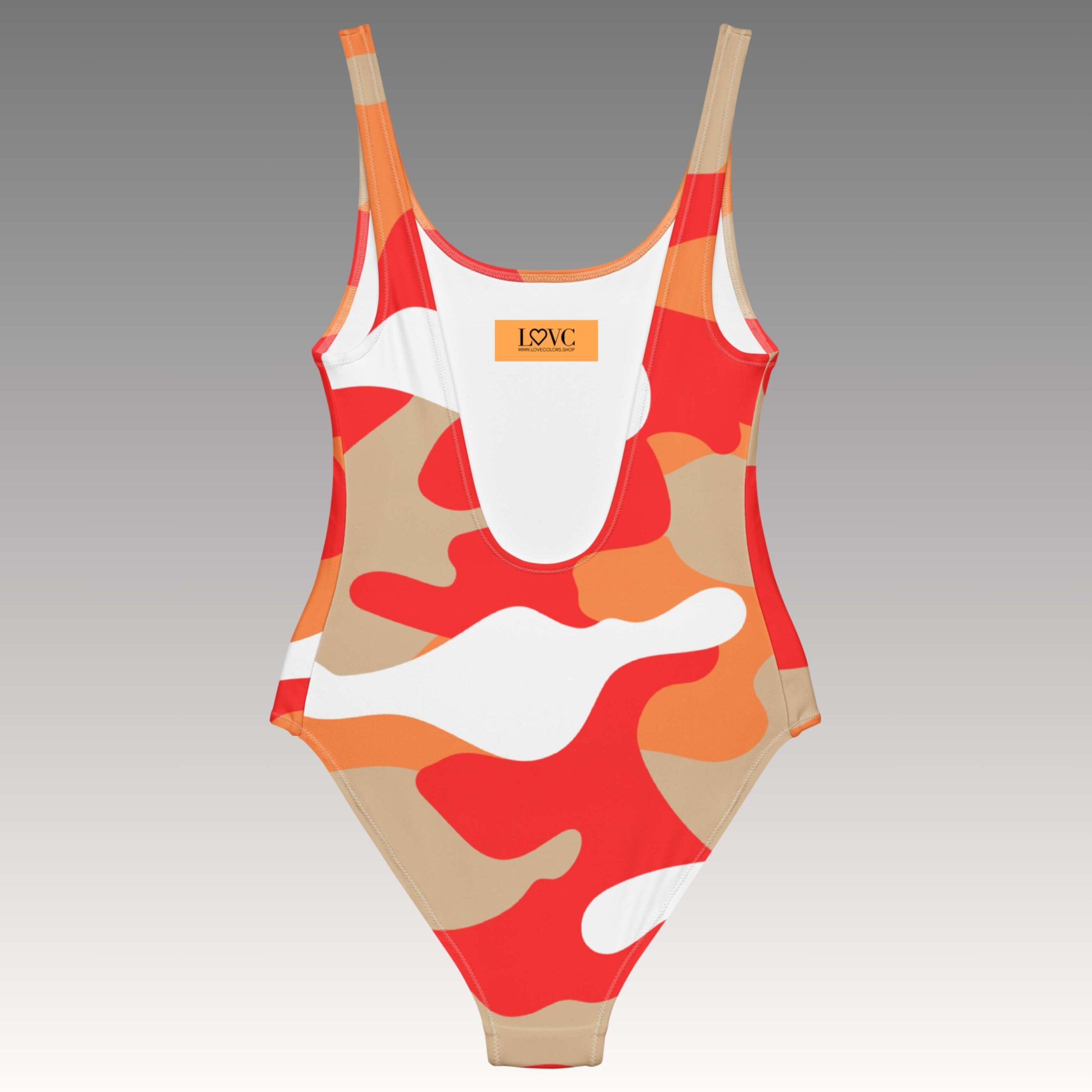 BAÑADOR ROJO/BEIGE - Imagen 3