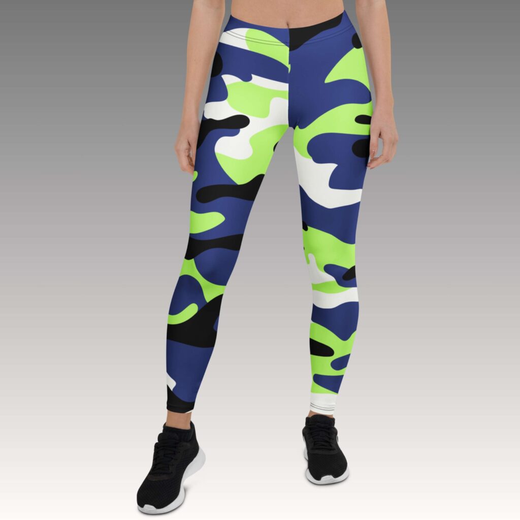 LEGGINS ESTAMPADO AZUL