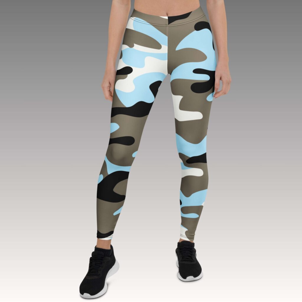 LEGGINS ESTAMPADO CELESTE