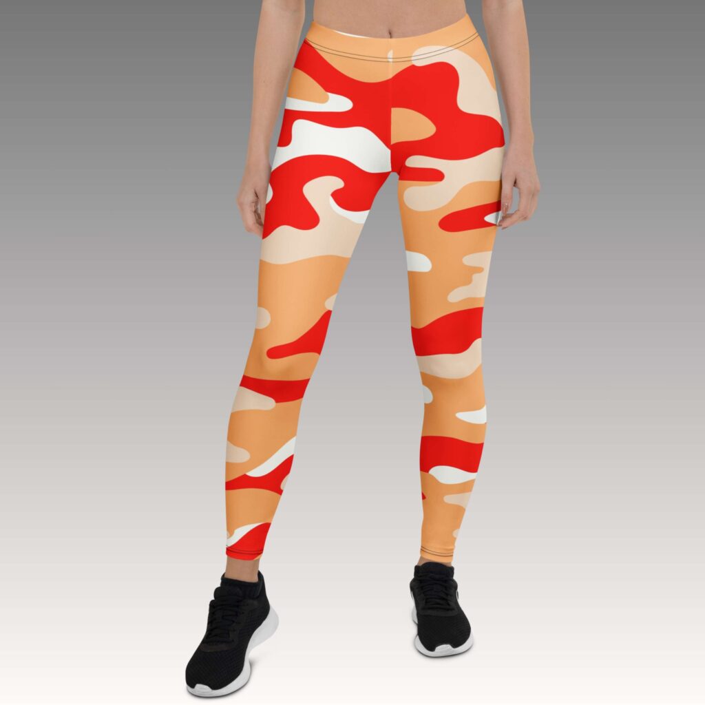 LEGGINS ESTAMPADO ROJO