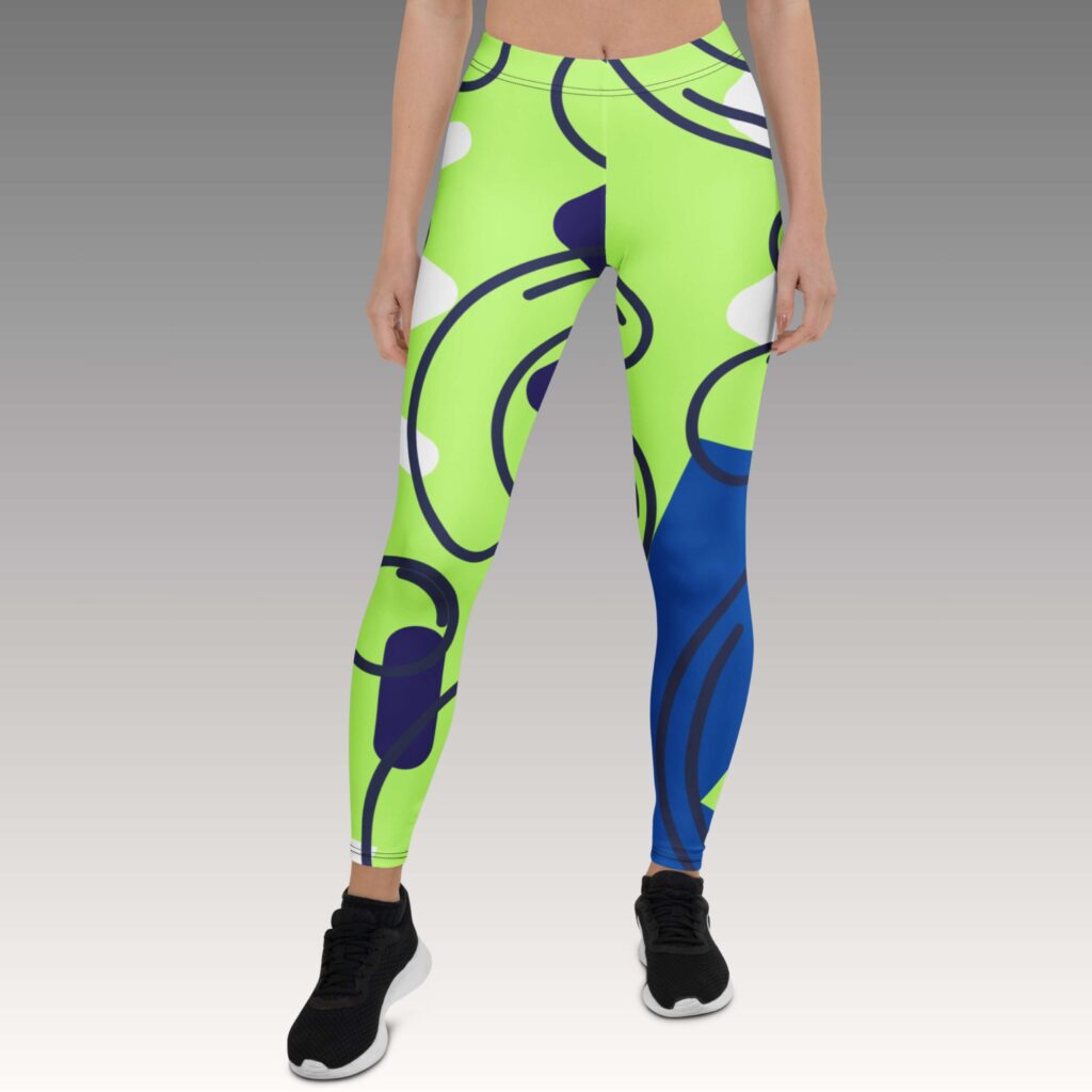 LEGGINS CÍRCULOS NEÓN