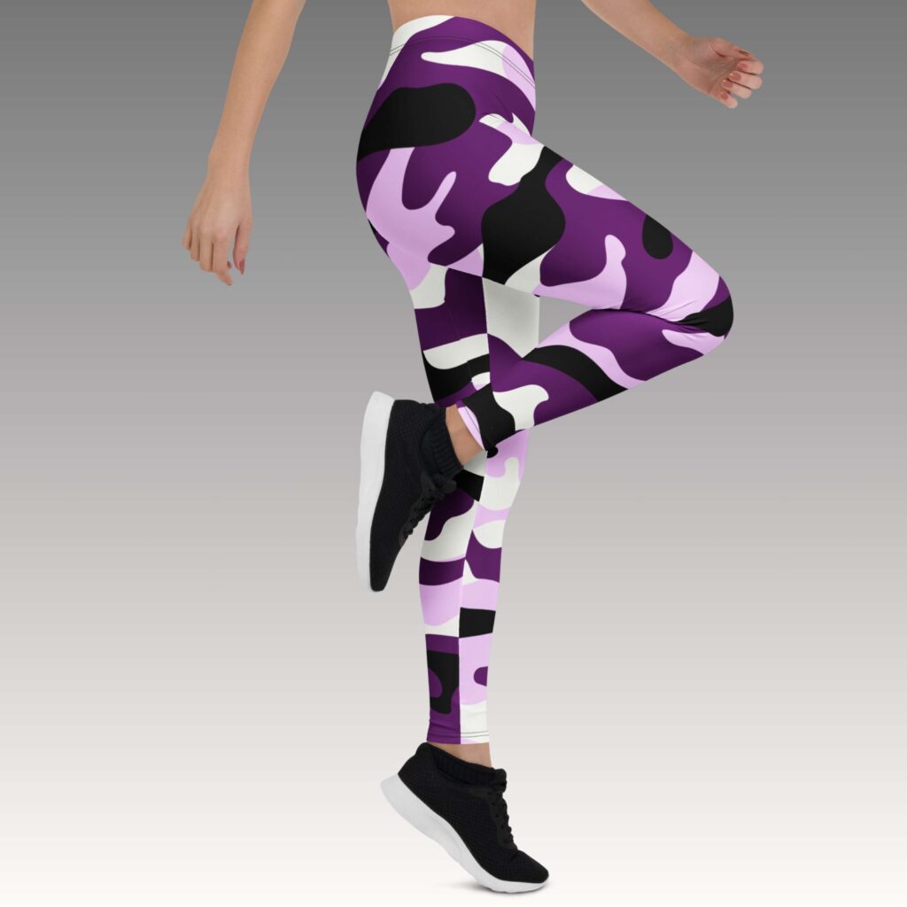 LEGGINS ESTAMPADO LILA - Imagen 2