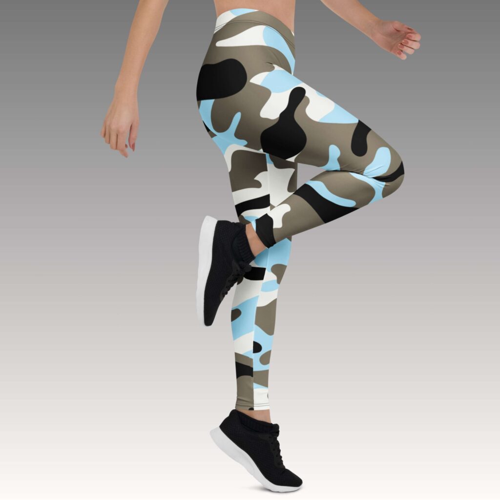 LEGGINS ESTAMPADO CELESTE - Imagen 2