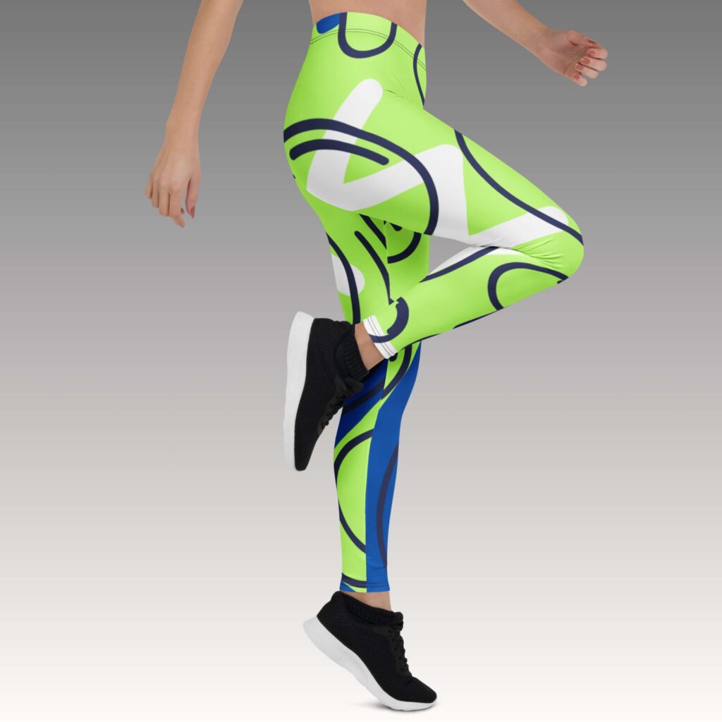 LEGGINS CÍRCULOS NEÓN - Imagen 2