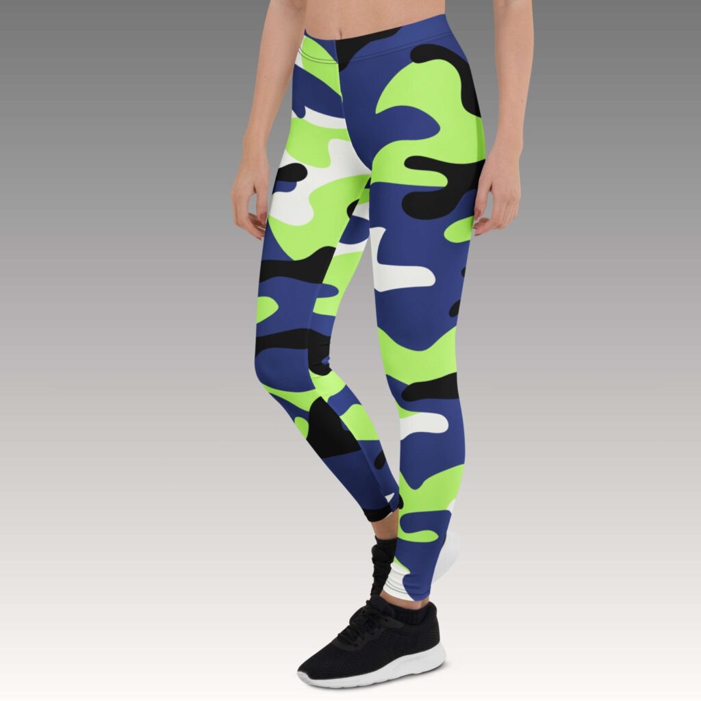 LEGGINS ESTAMPADO AZUL - Imagen 3