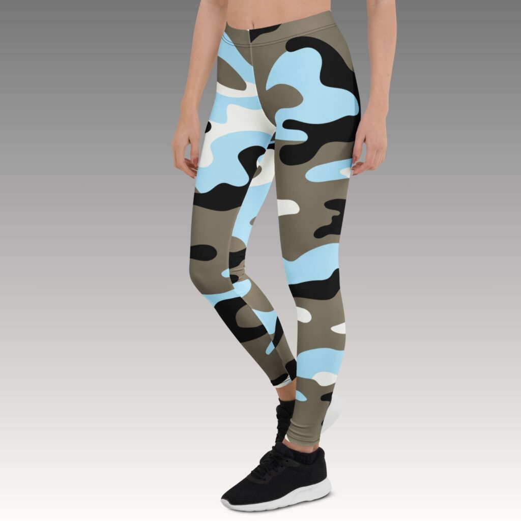 LEGGINS ESTAMPADO CELESTE - Imagen 3