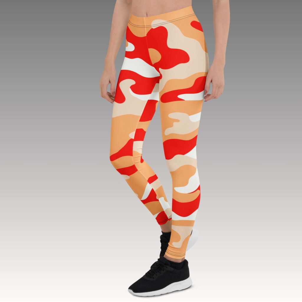 LEGGINS ESTAMPADO ROJO - Imagen 3