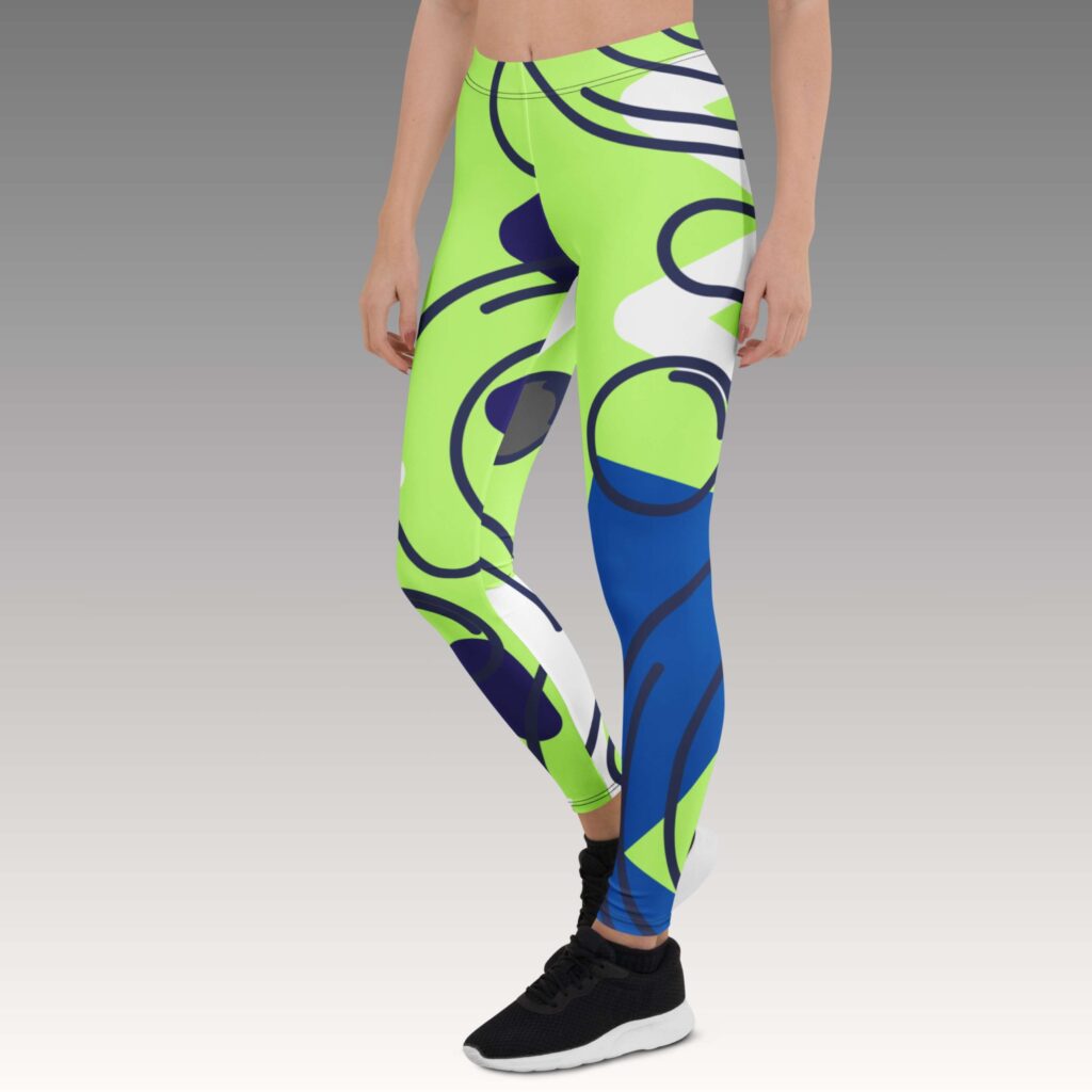 LEGGINS CÍRCULOS NEÓN - Imagen 3