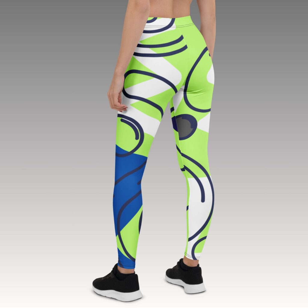 LEGGINS CÍRCULOS NEÓN - Imagen 4